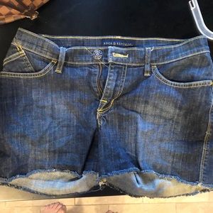 Rock & republic denim shorts. Size 8.
